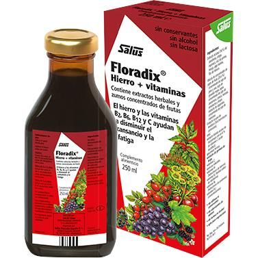 Embalagem de Floradix Elixir — 250 ml