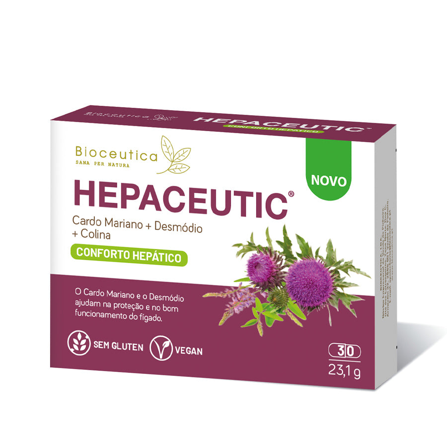 Embalagem de Hepaceutic — 30 cápsulas