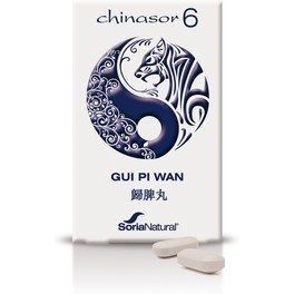 Embalagem de Chinasor 06 Gui Pi Wan — 30 comprimidos