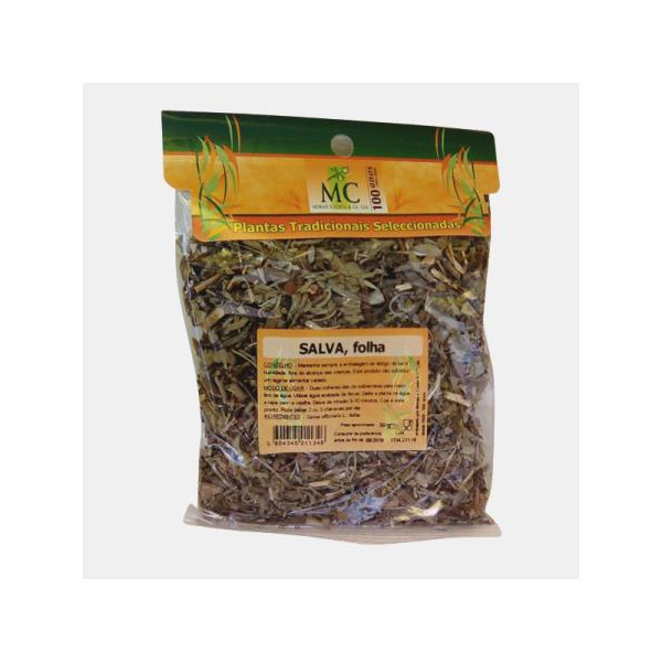 Embalagem de Salva — Folha 50 g