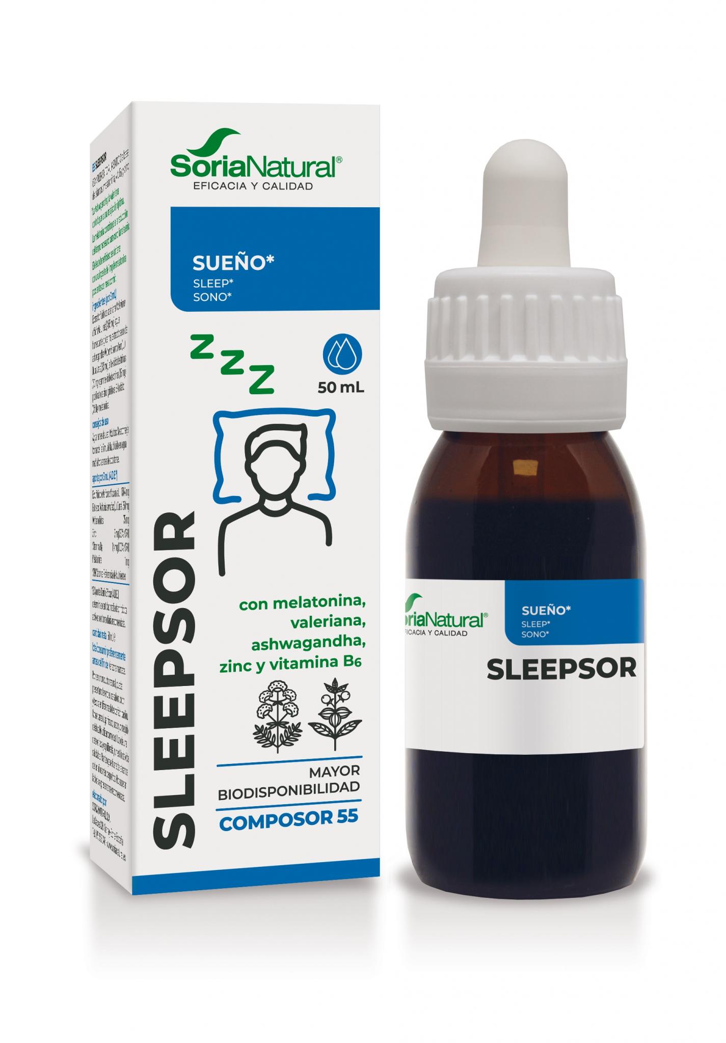 Embalagem de Sleepsor Composor 55